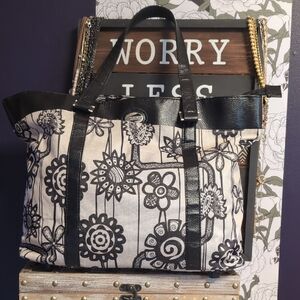 Paisley Print & Purple Liner Travel Bag By American Tourister